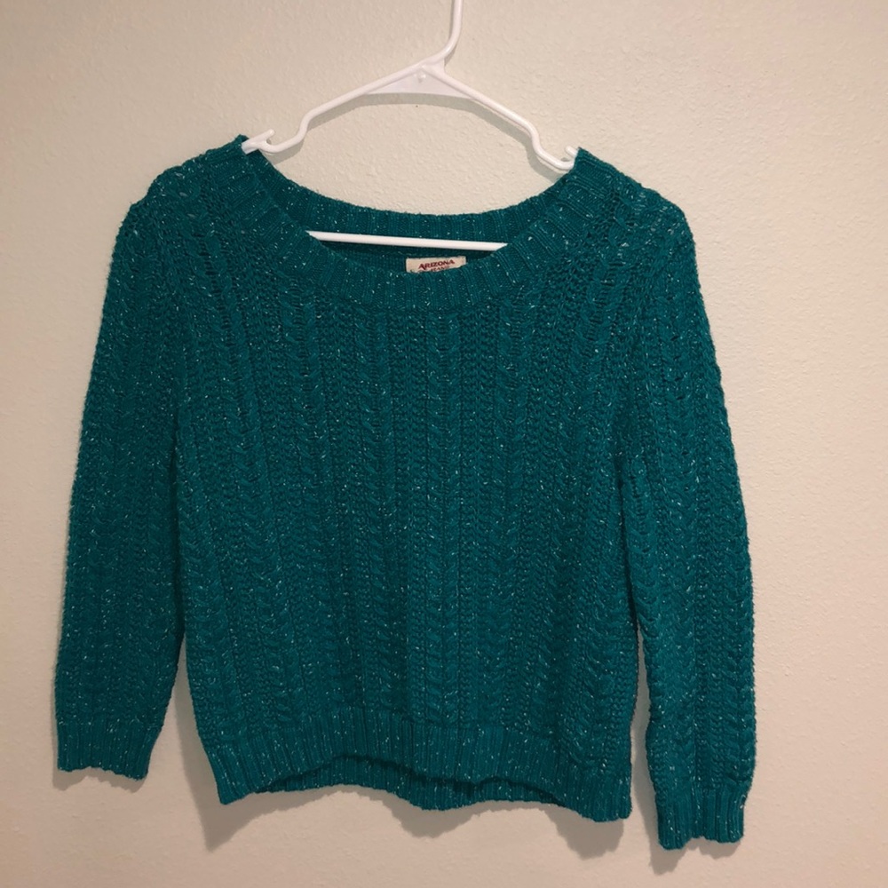 Arizona Jean Co Crop Top Sweater